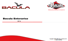 Presentación / Slides Bacula Enterprise 2018
