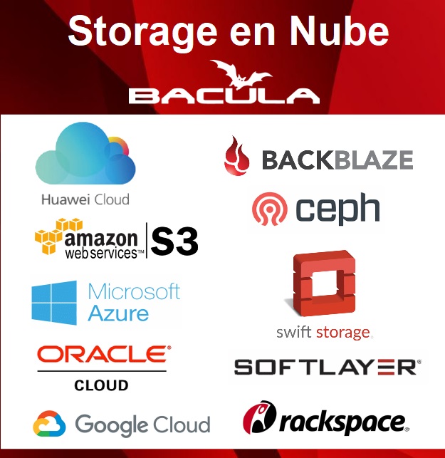 Almacenamiento de Backups en Nube S3 Bacula Enterprise