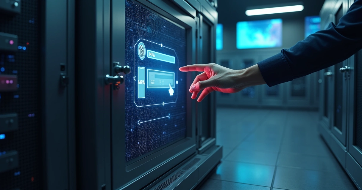 Como começar a autenticação multifator no backup de dados